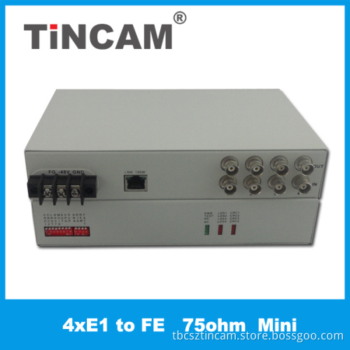 4e1 -Ethernet Media Ocnverter (TBC-FE6006)